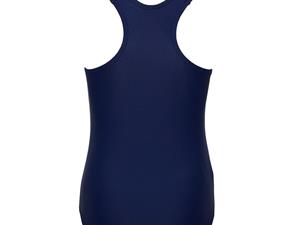 Speedo Zwempak blauw met rode vogeltjes